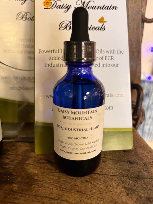 1300mg CBD Tincture Daisy Botanicals 2oz