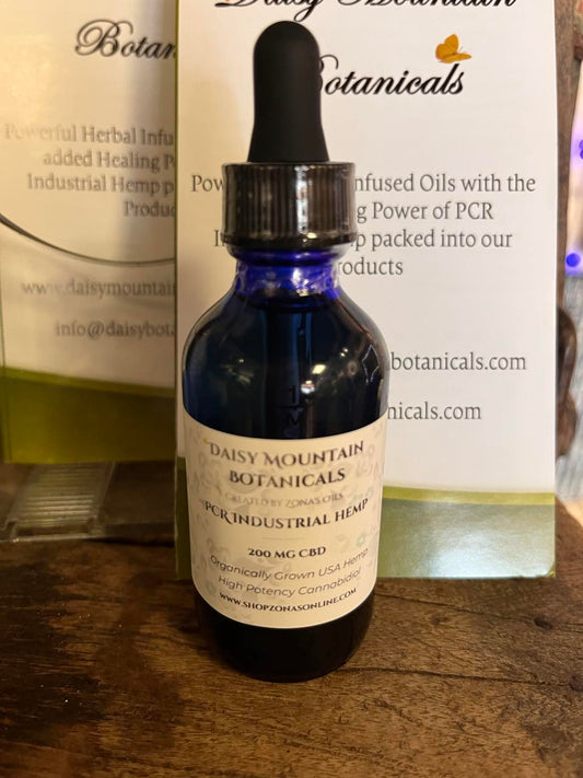 200mg CBD Tincture Daisy Botanicals 2oz