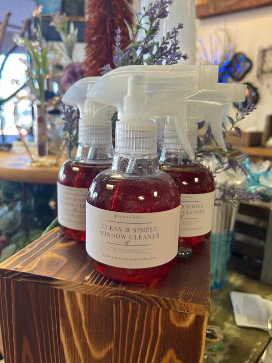 Lavender & Lemon Natural Window Cleaner 8oz