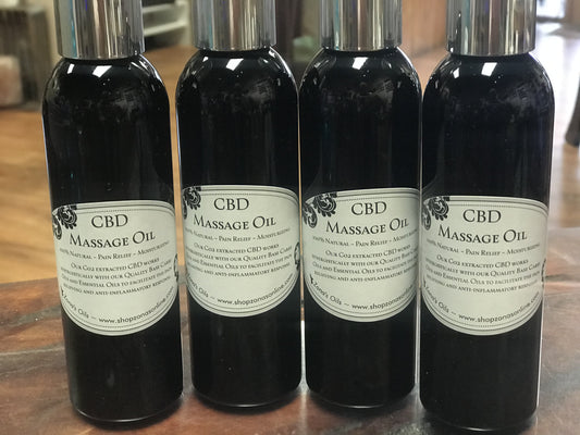 CBD Massage Oil 6oz