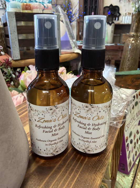 Face & Body Refreshing Mist 2oz